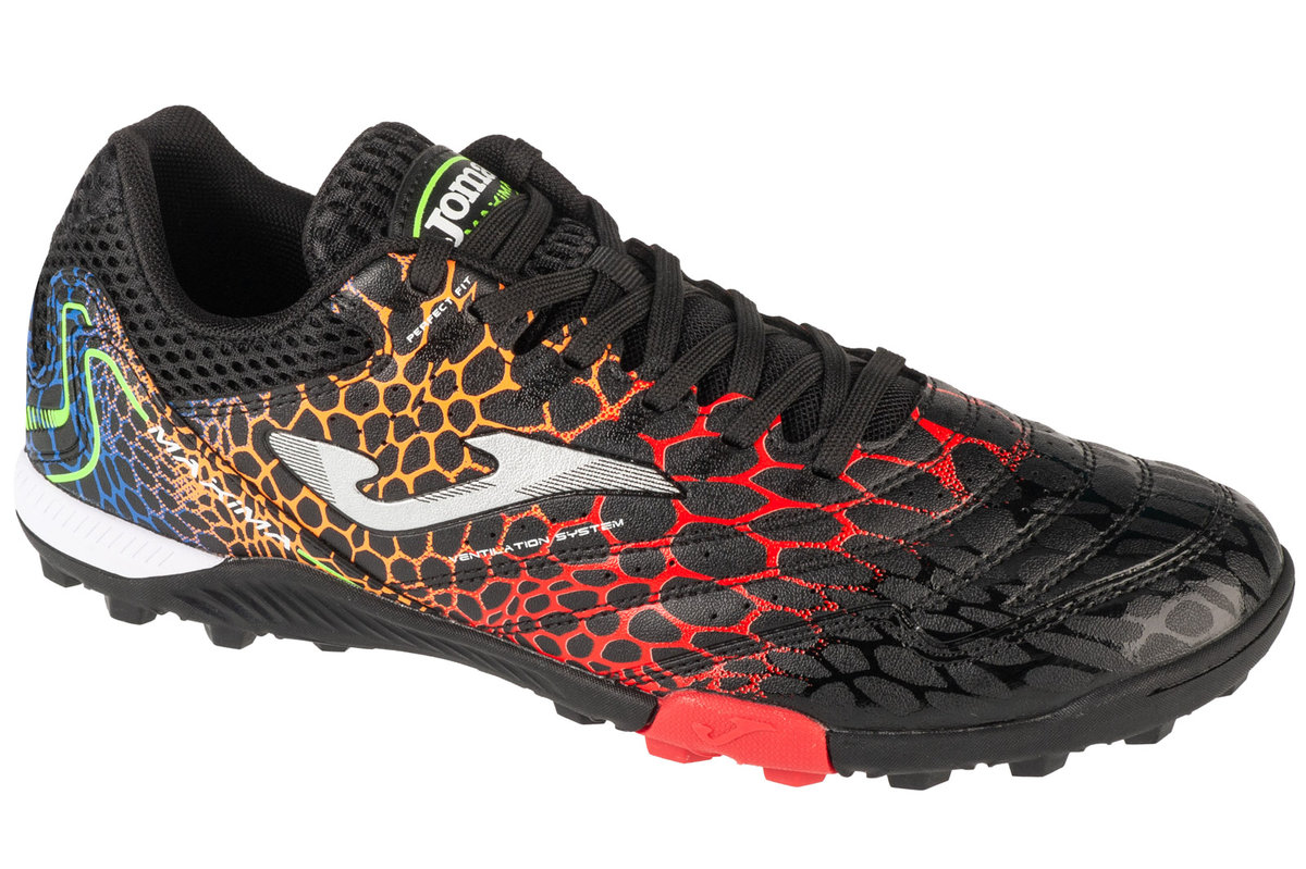 Joma Maxima 2431 TF MAXW2431TF, Męskie, buty piłkarskie - turfy, Czarne