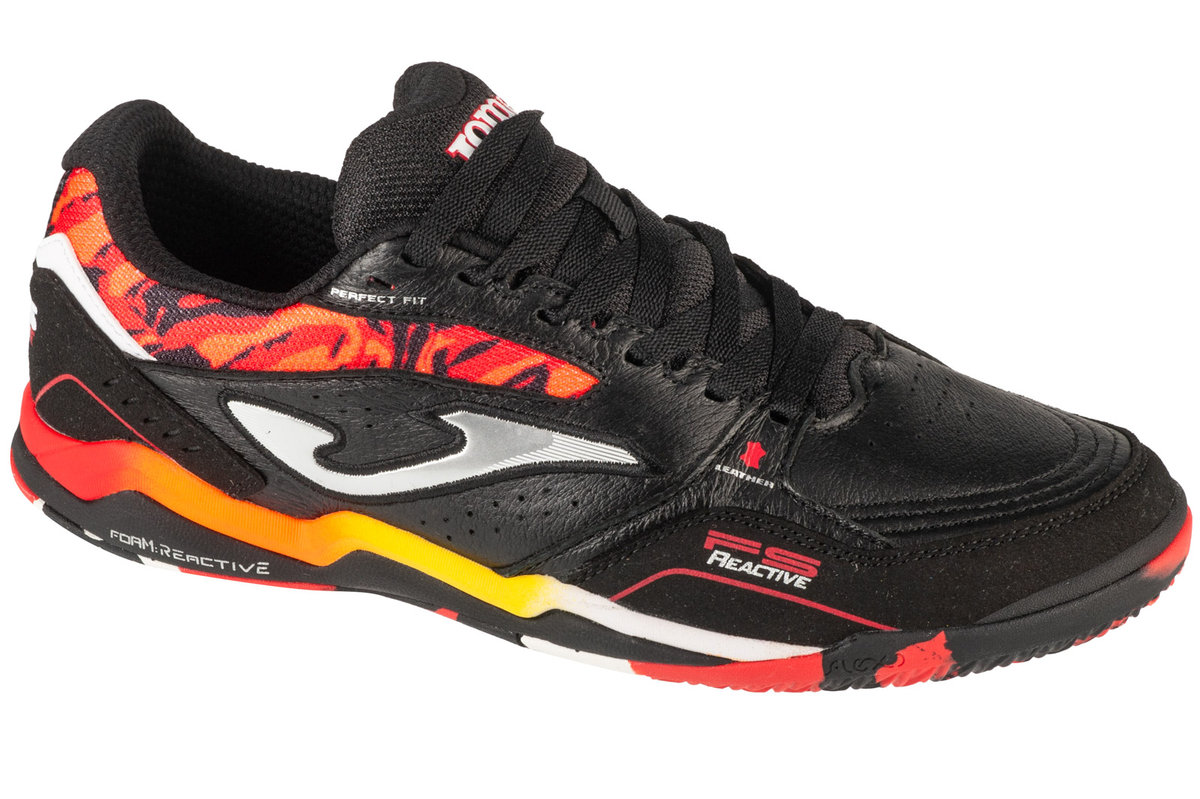 Joma FS Reactive 2401 IN FSW2401IN, Męskie, buty halowe - halówki, Czarne