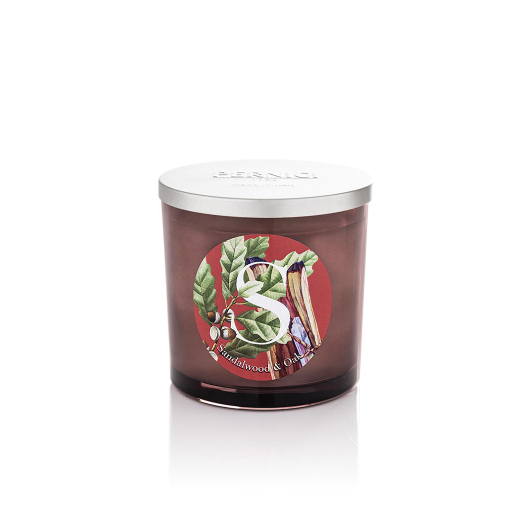 Świeca zapachowa Sandalwood & Oak - Drzewo sandałowe i dąb 350 g