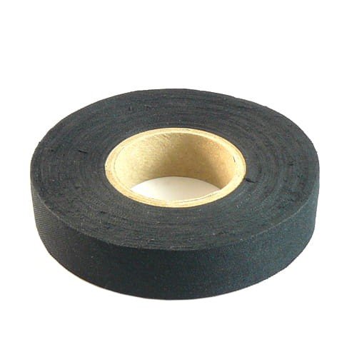 Taśma izolacyjna bawełniana 19mm/25m 1szt. czarna
