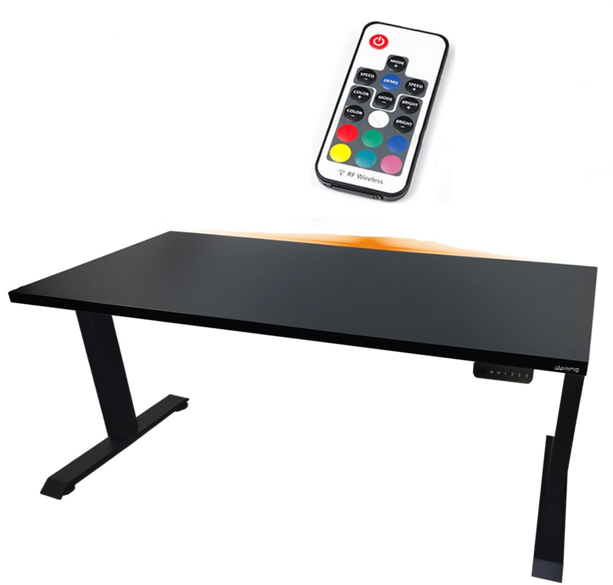 Biurko Elektryczne 120X60 Regulowane Stabilne Komputerowe Producent Led