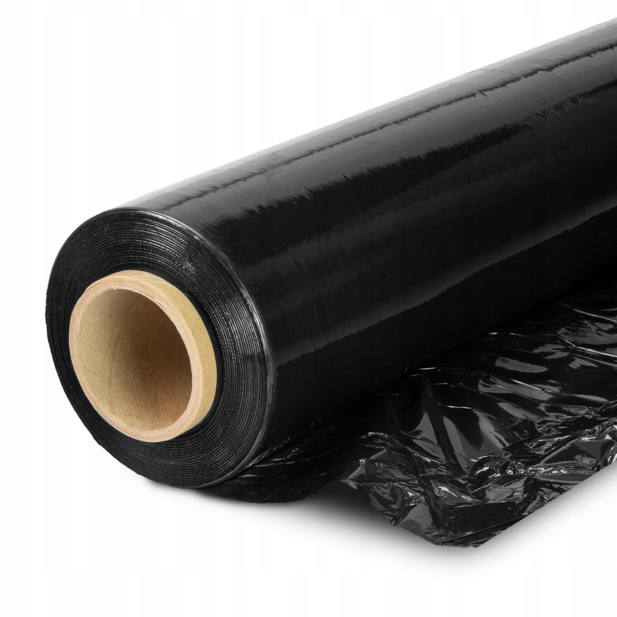Folia Stretch Czarna 2,45kg netto Mocna Kryjąca