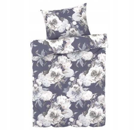 Pościel LIVARNO home z materiału renforcé 135 x 200 cm w kwiaty