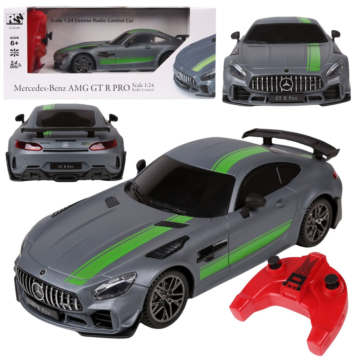 Auto osobowe zdalnie sterowane Mercedes MEGA CREATIVE Szary