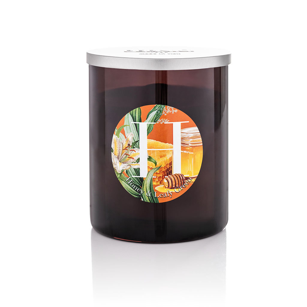 Świeca zapachowa Honey & Leafy green - Miód i zielone liście 900 gr