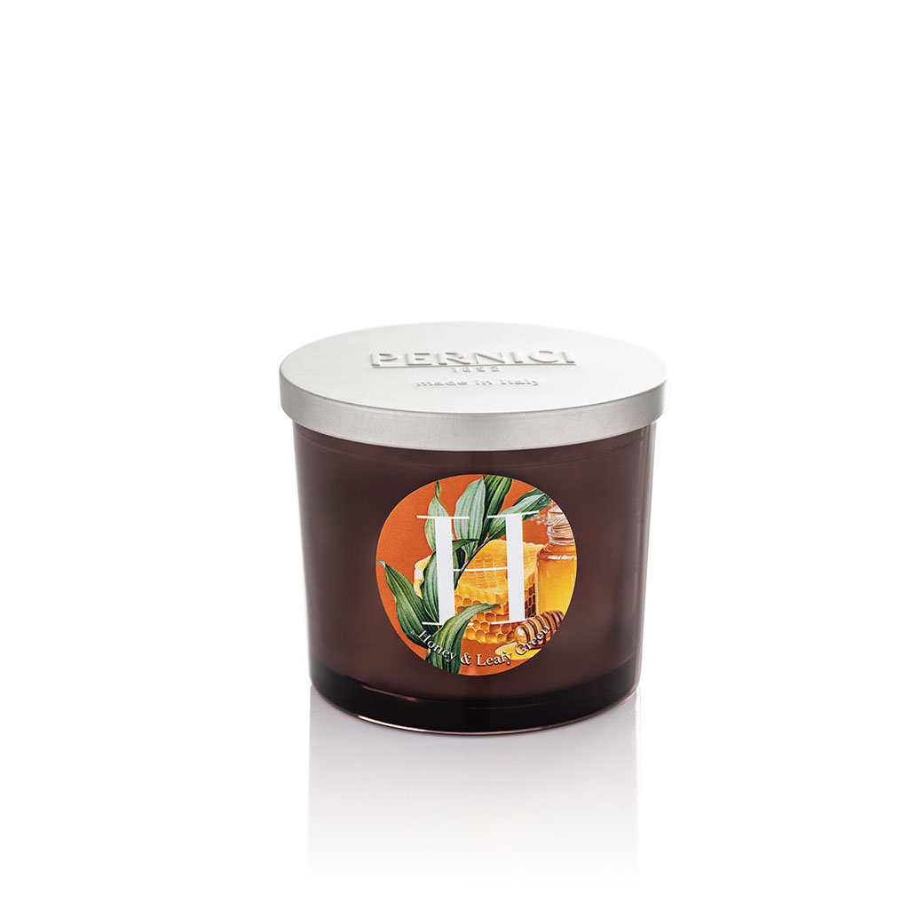 Świeca zapachowa Honey & Leafy Green - Miód i zielone liście 200 g
