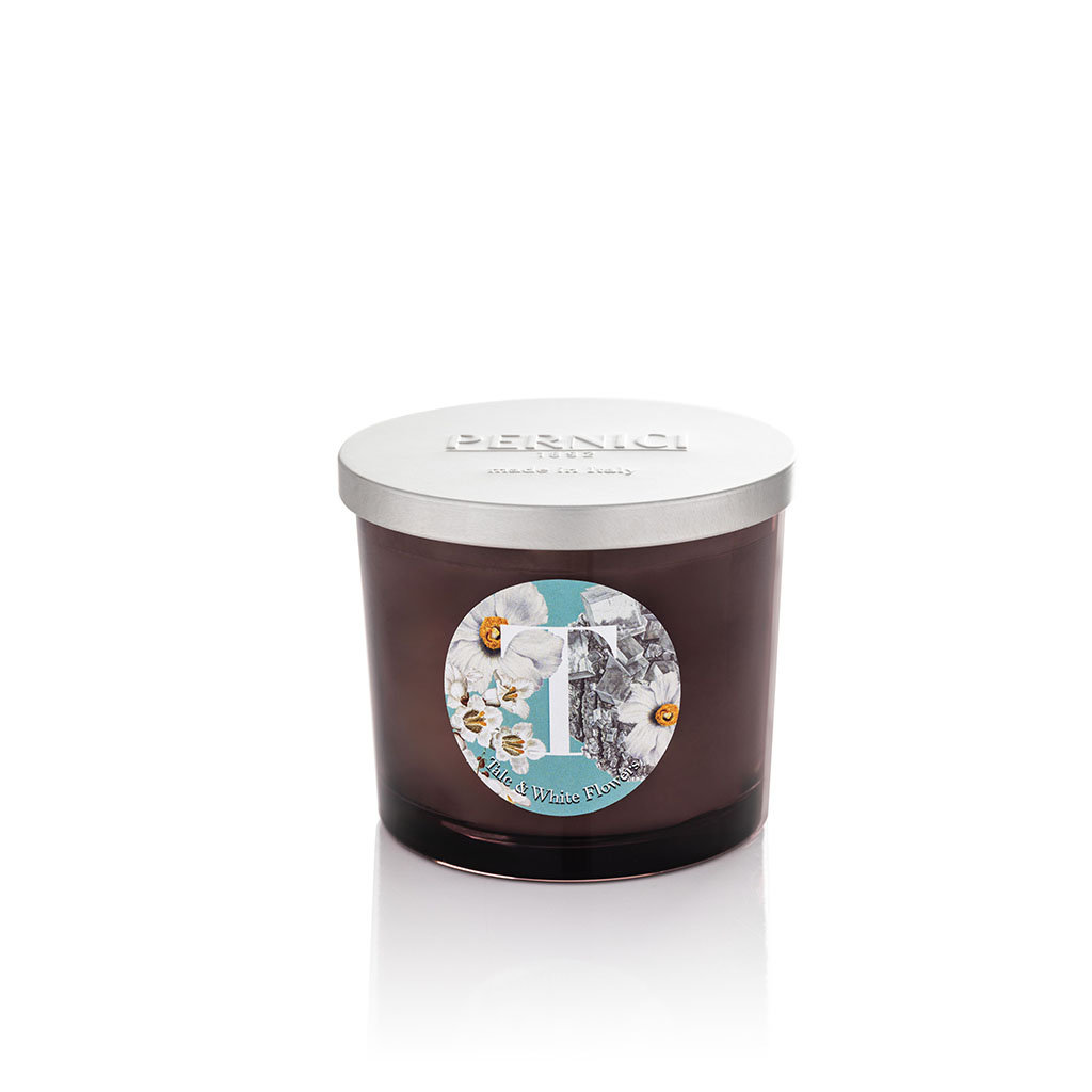 Świeca zapachowa Talc and White Flowers - Talk i białe kwiaty 200 g
