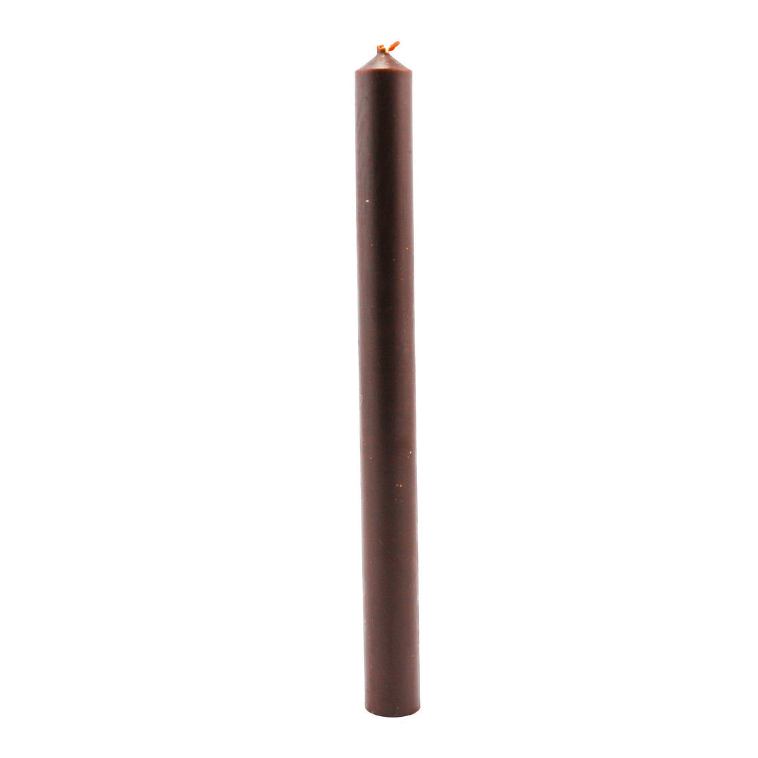 Świeca z wosku pszczelego FI 2cm dł. 25cm brązowa