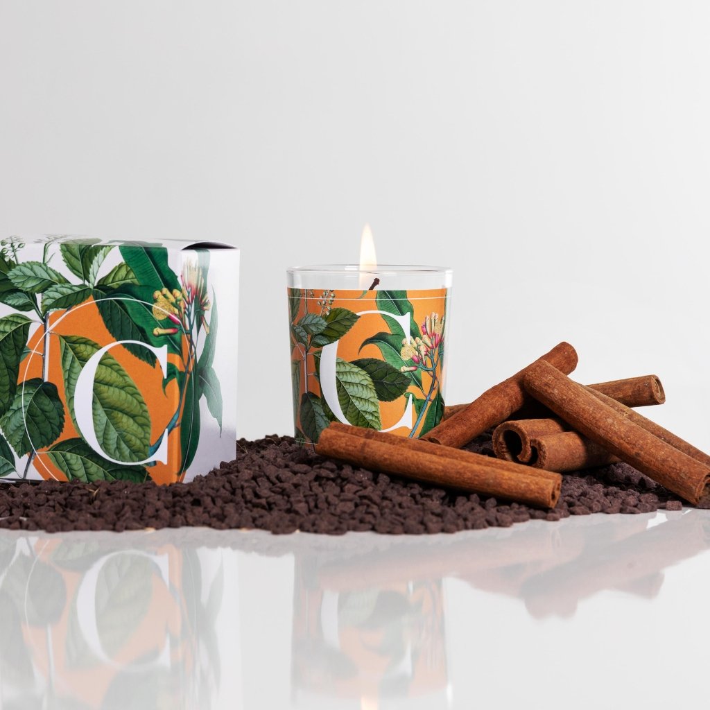 Świeca zapachowa Cinnamon & Clove  - Cynamon i goździk 70 gr