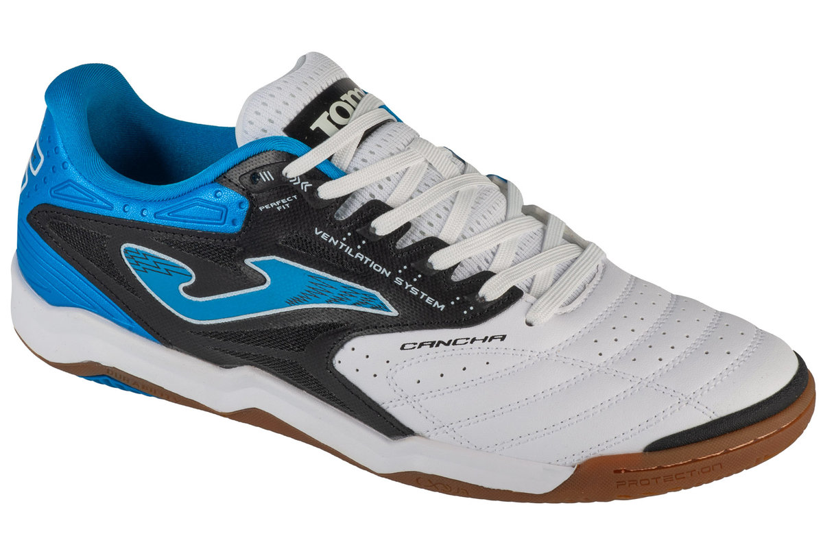 Joma Cancha 2402 IN CANW2402IN, Męskie, buty halowe - halówki, Biały
