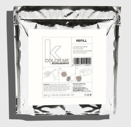 Kevin Murphy Color Me Powder Lightener Ammonia Free Refill, Rozjaśniacz Bez Amoniaku do 6-7 Tonów, 450g