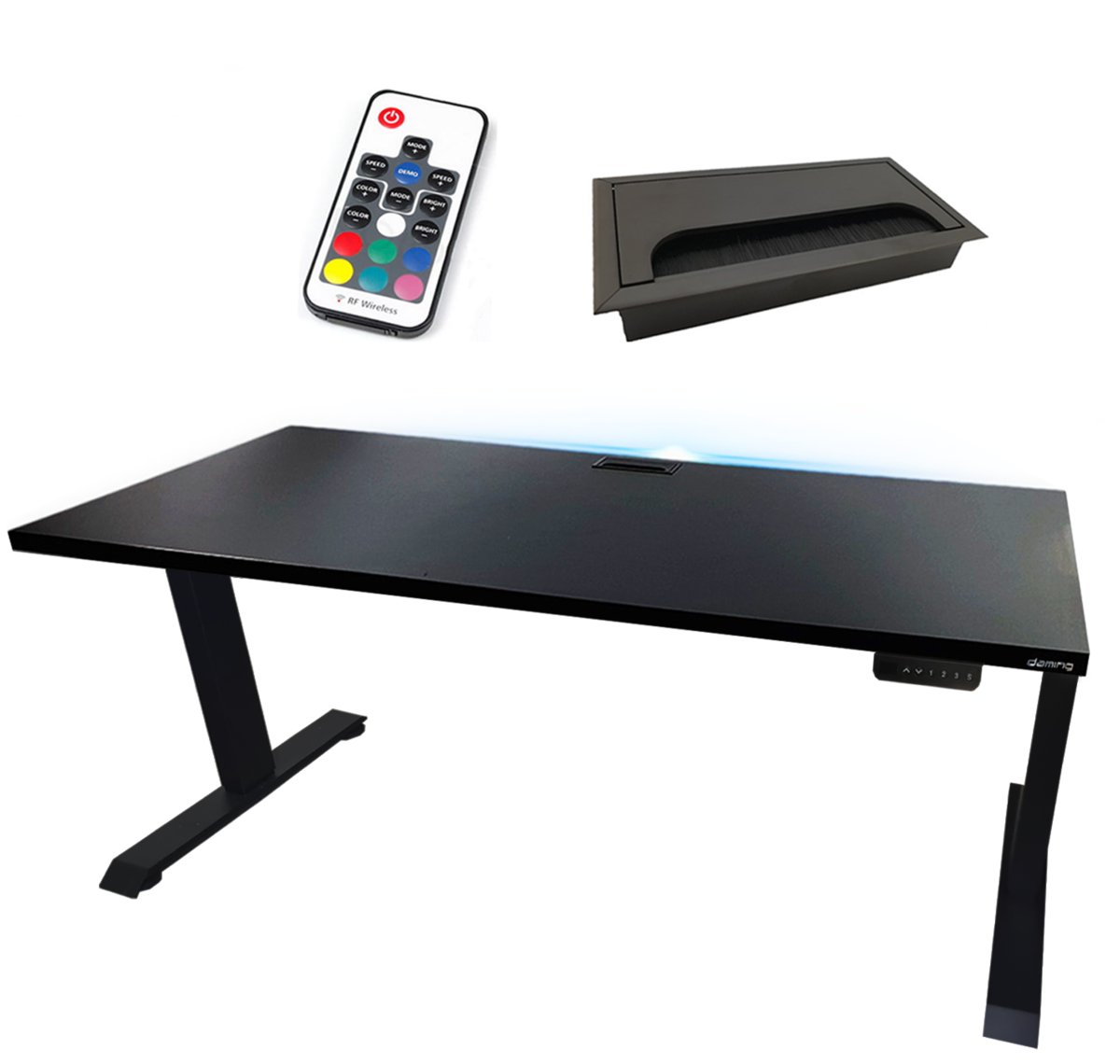 Biurko Elektryczne 120X60 Regulowane Nogi Stabilne Komputerowe Producent