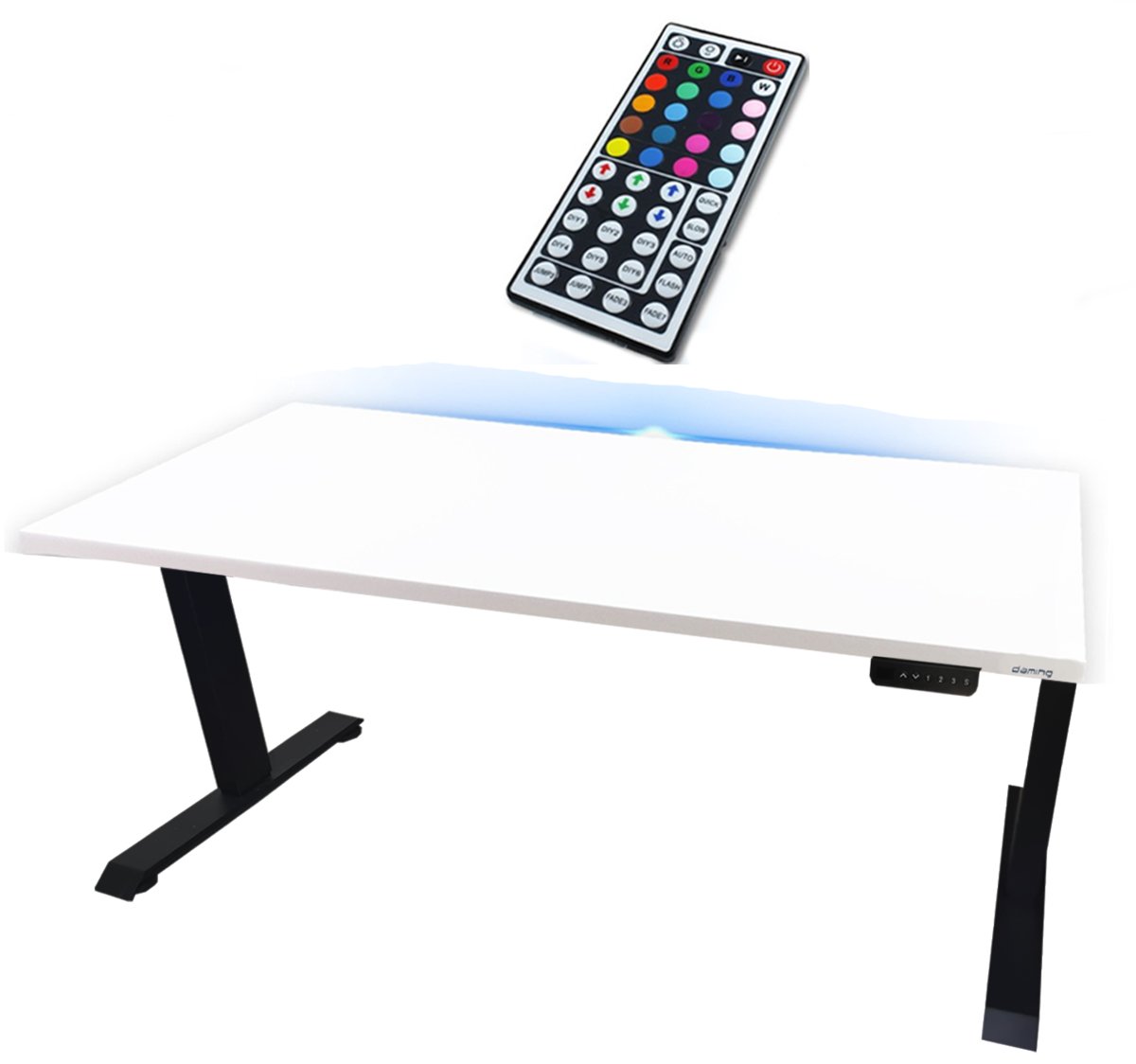 Biurko Elektryczne Stabilne 120X60 Regulowane Loft Metalowe Producent