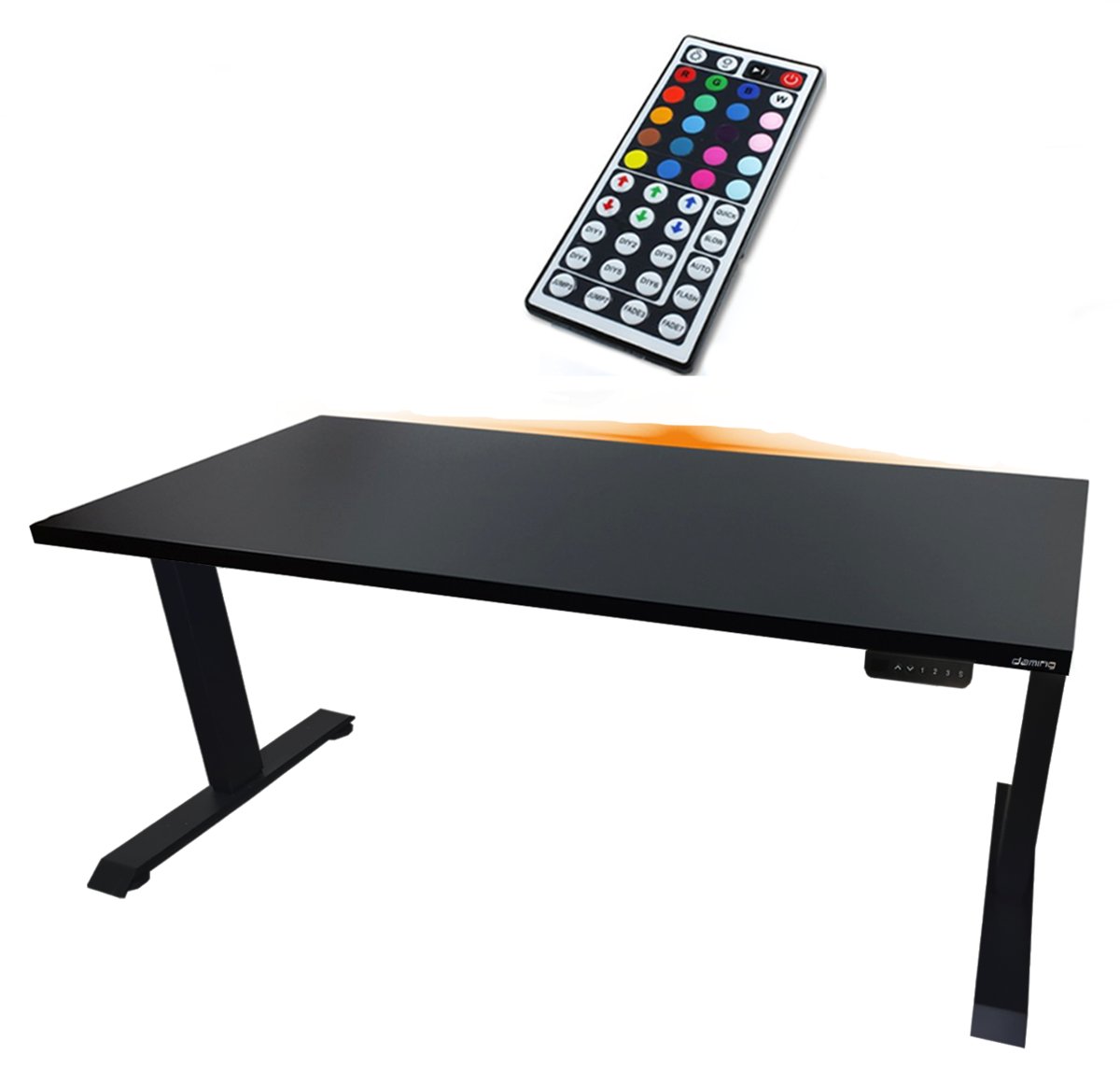 Biurko Elektryczne Regulowane Nogi 120X60 Metalowe Producent Stabilne