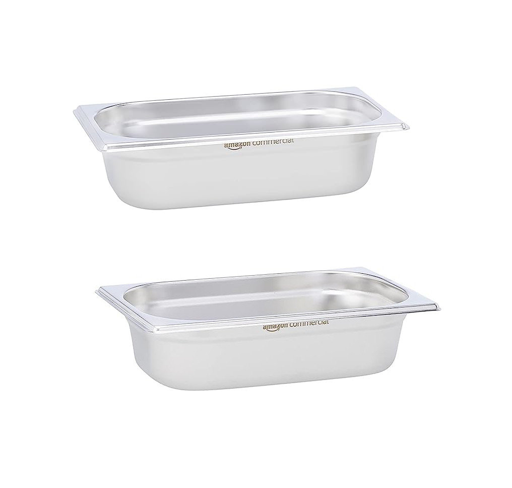 Pojemnik STALOWY GASTRONOMICZNY GN1/4 do ŻYWNOŚCI STAL do Bemaru 1.7 l
