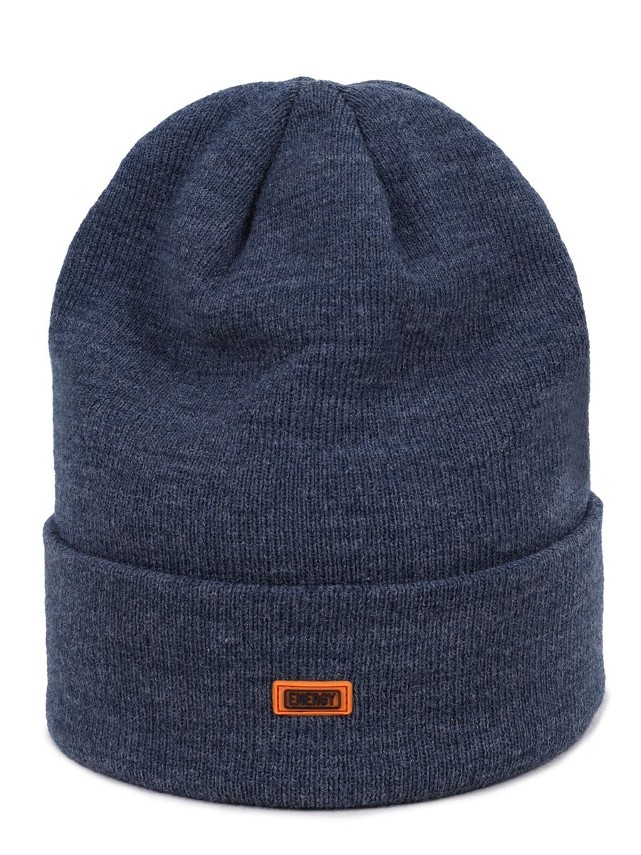 Czapka zimowa męska ENERGY jeansowa 58-60 YOCLUB