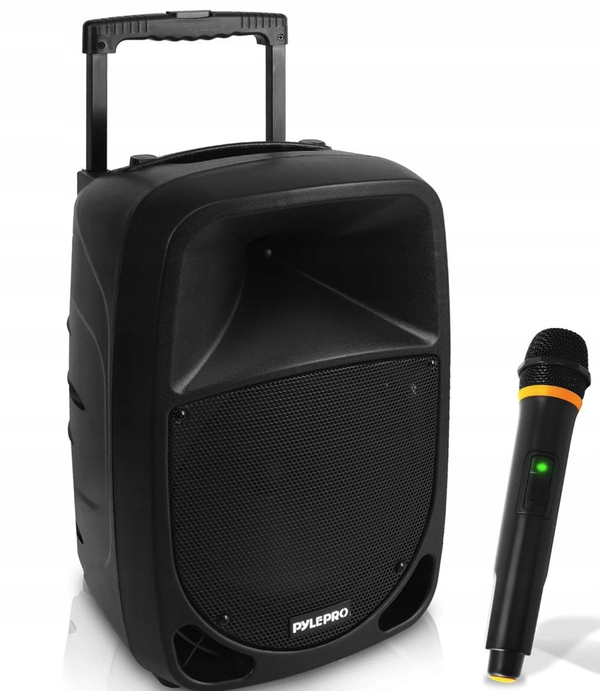 GŁOŚNIK PRZENOŚNY PARTYBOX BLUETOOTH MOCNY 1000W MIKROFON