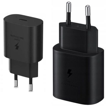 100% ORYGINALNA SUPER SZYBKA ŁADOWARKA SAMSUNG SUPER FAST 25W TA800 CZARNA
