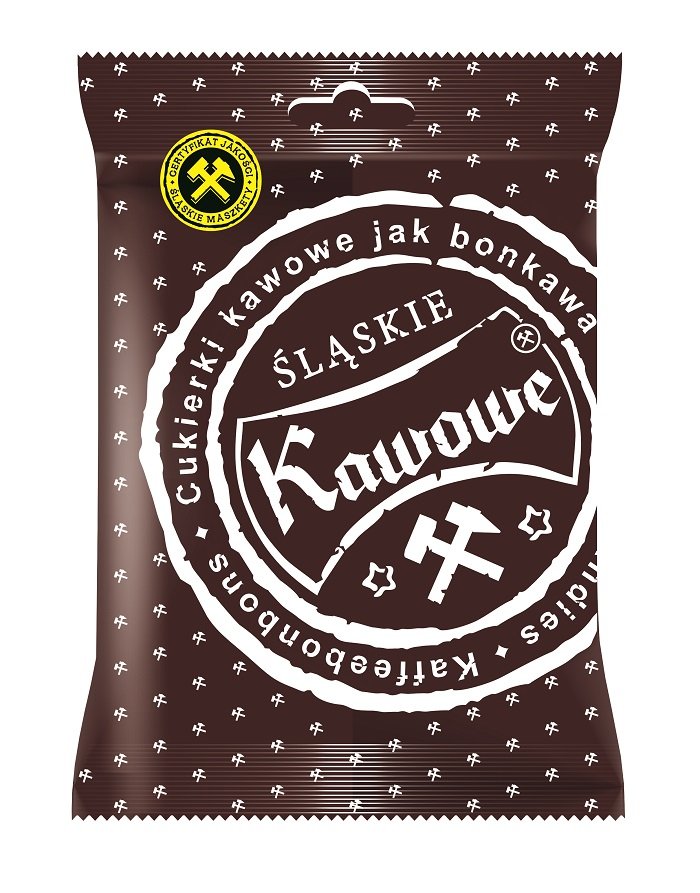 Śląskie Oblaty Cukierki kawowe jak bonkawa 80 g