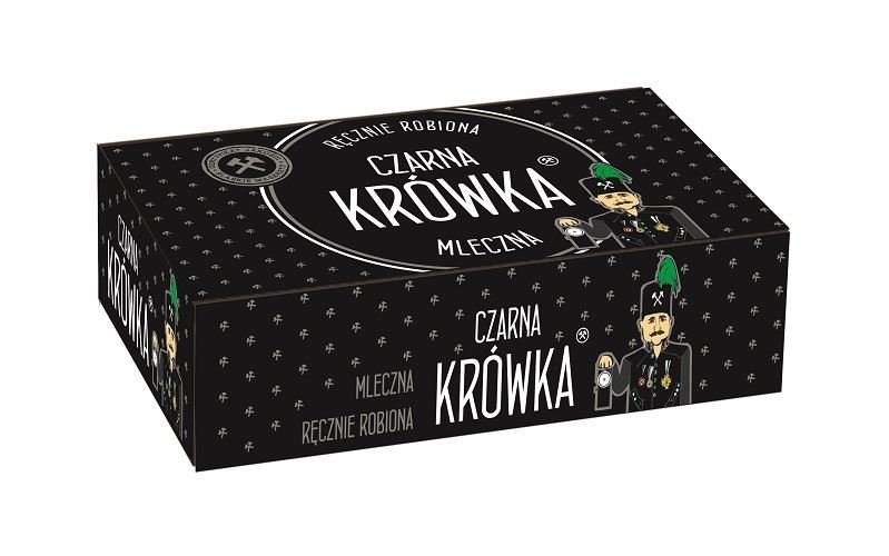 Śląskie Oblaty Czarne krówki mleczne 200 g