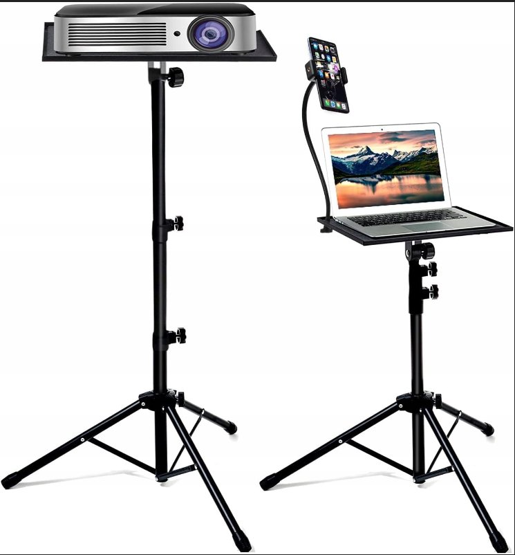 STATYW STOJAK UCHWYT PROJEKTORA LAPTOPA REGULOWANY
