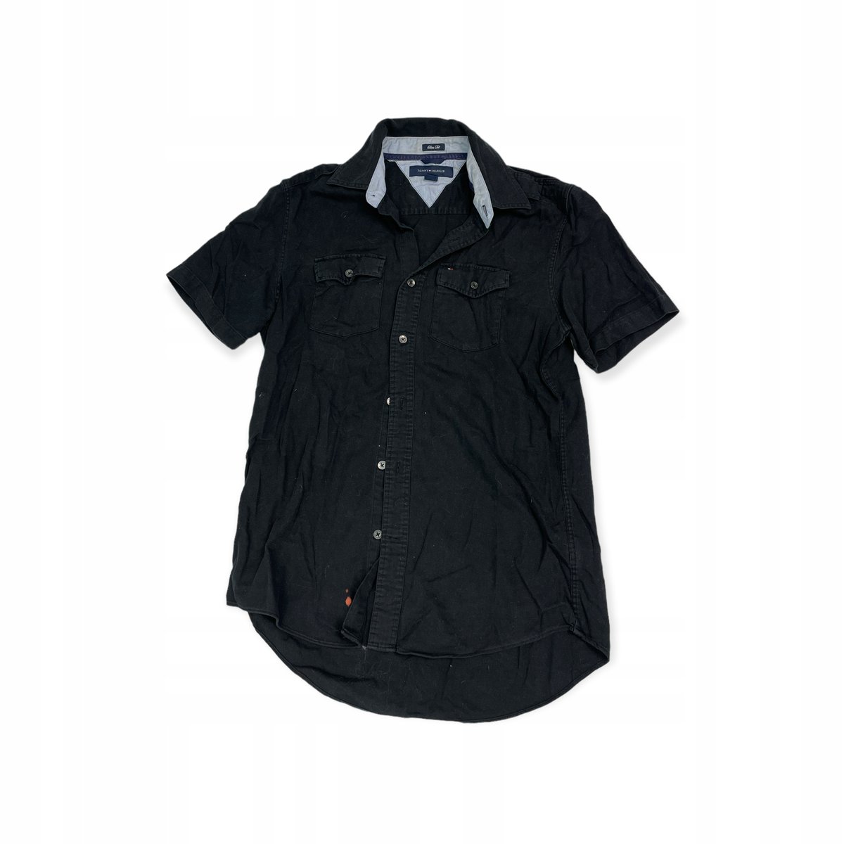 Koszula męska krótki rękaw TOMMY HILFIGER S