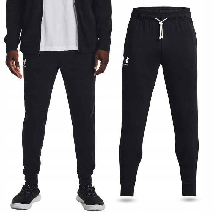 SPODNIE DRESOWE UNDER ARMOUR MĘSKIE BAWEŁNIANIE SPORT JOGGERY 1380843 r.XXL