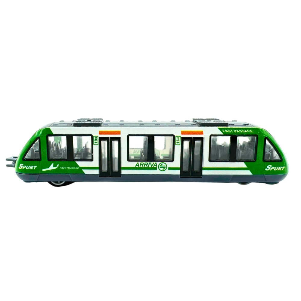 TRAMWAJ napęd WAGON TRAMWAJOWY 18 cm modern NOWOCZESNY możliwość łączenia