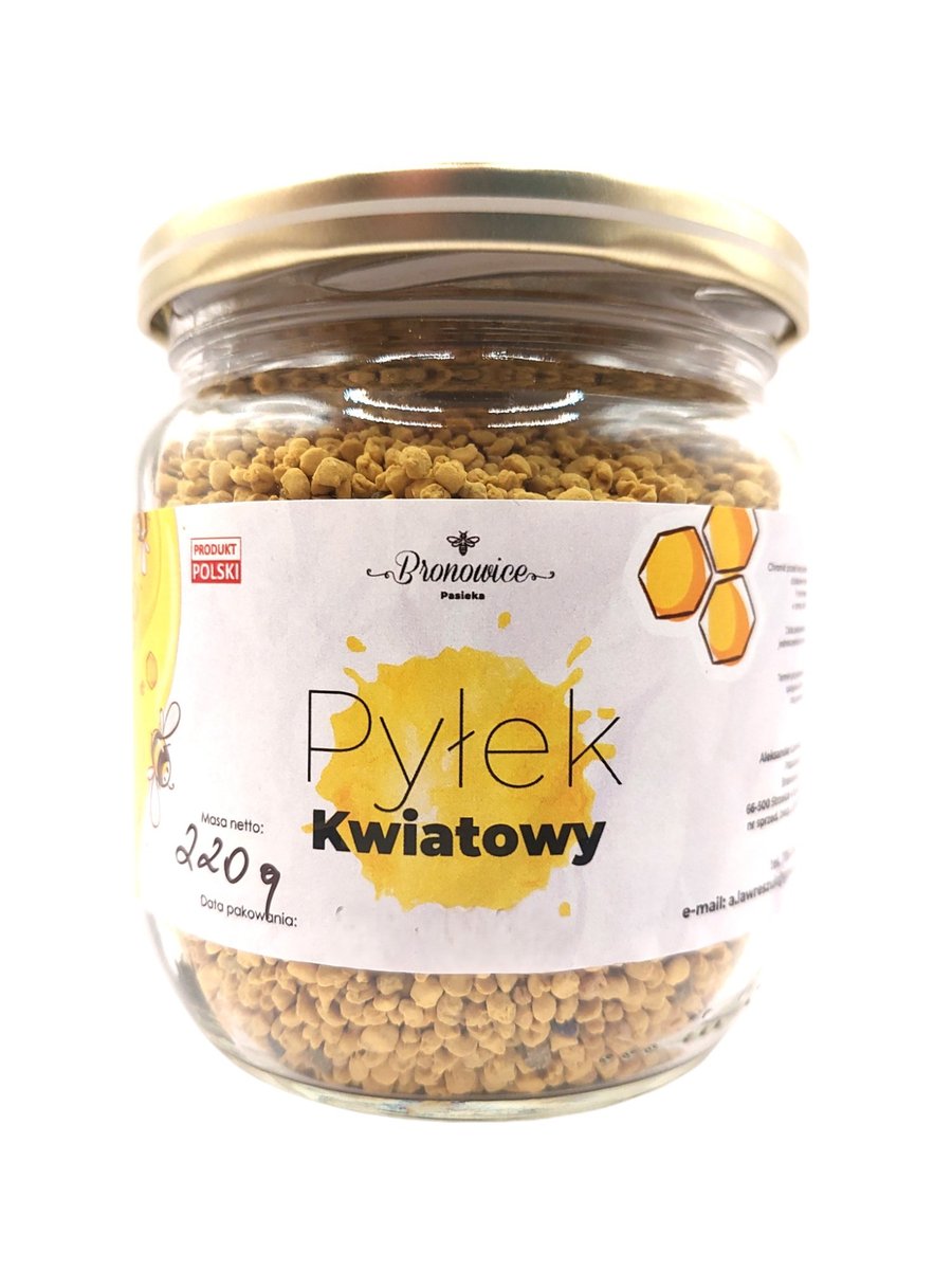 Pyłek Pszczeli Kwiatowy Pasieka Bronowice 220 g
