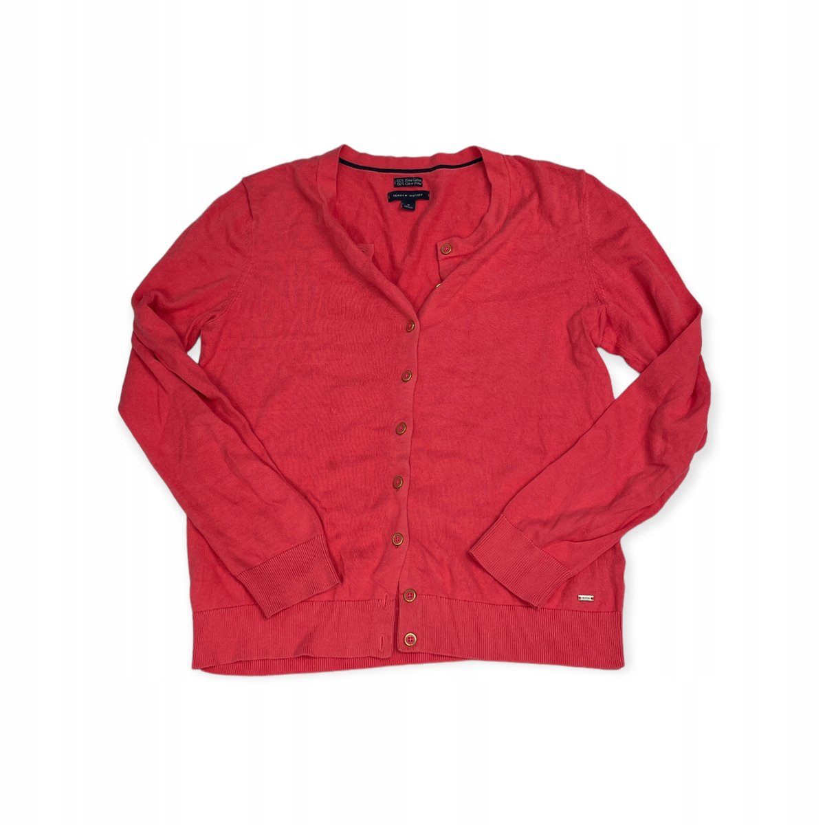 Sweter damski rozpinany bawełna Tommy Hilfiger M