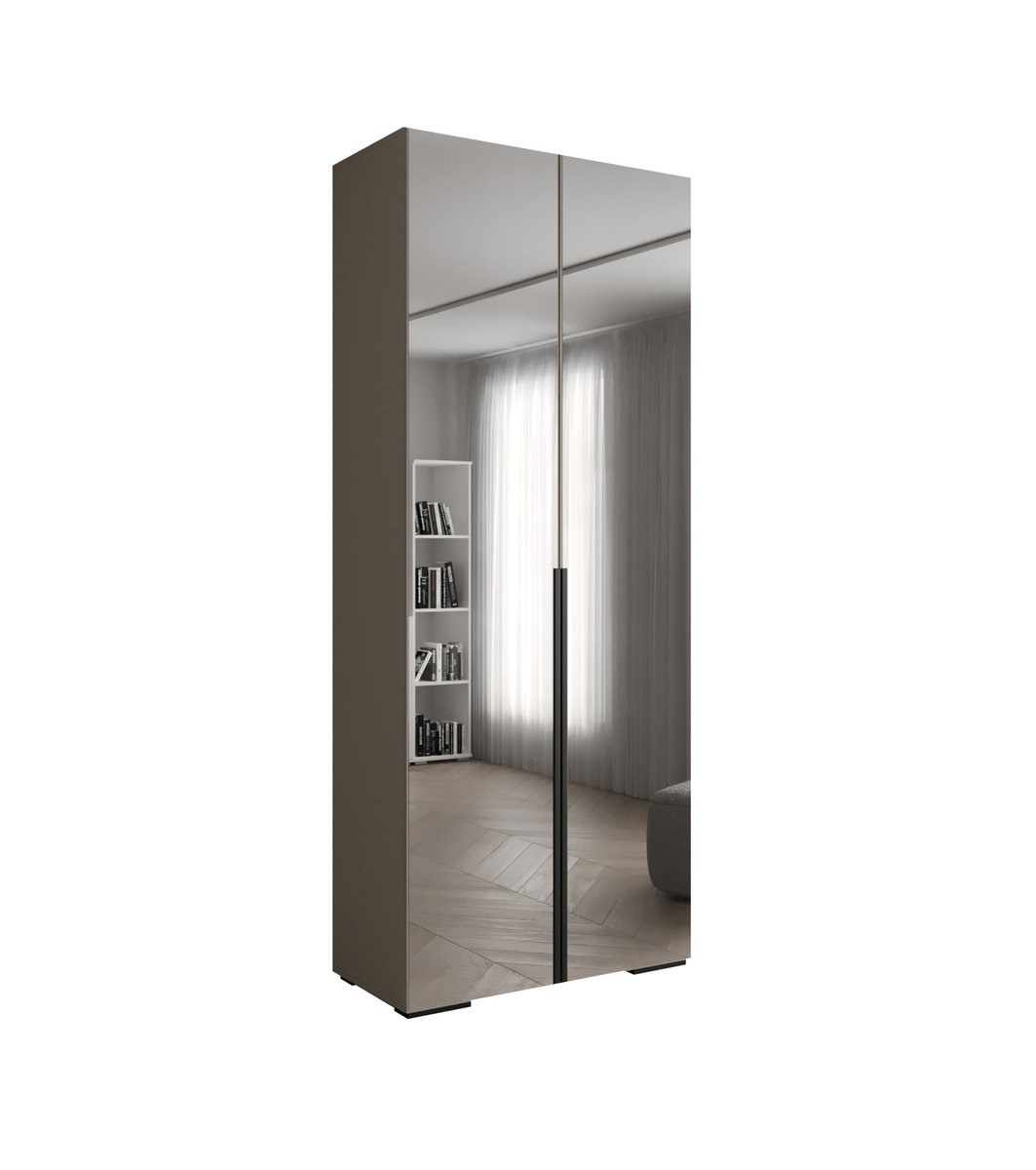 Szafa uchylna Garderoba lustro INOVA 1 100 gł. 47 kaszmir