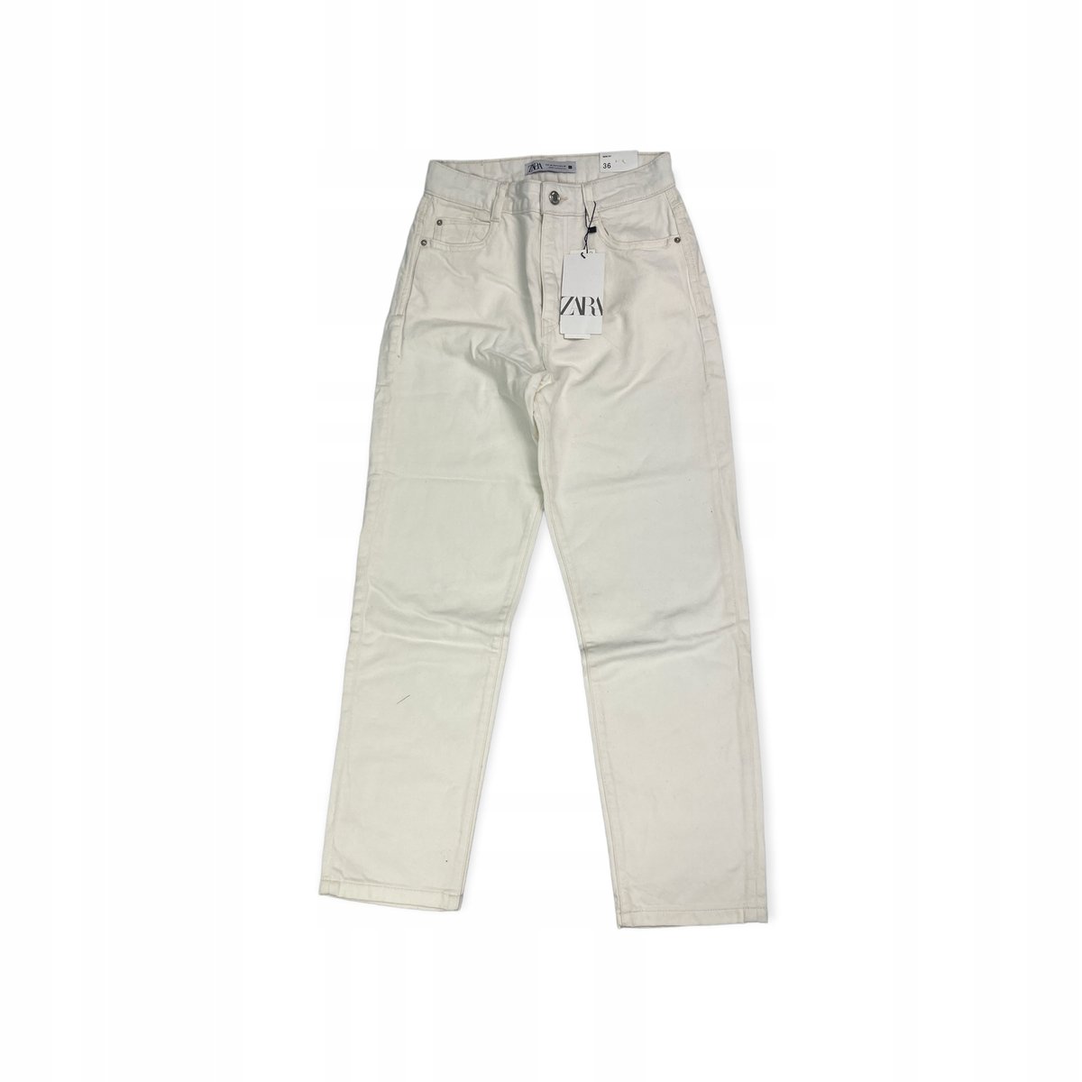 Spodnie damskie jeansowe ZARA MOM FIT 36