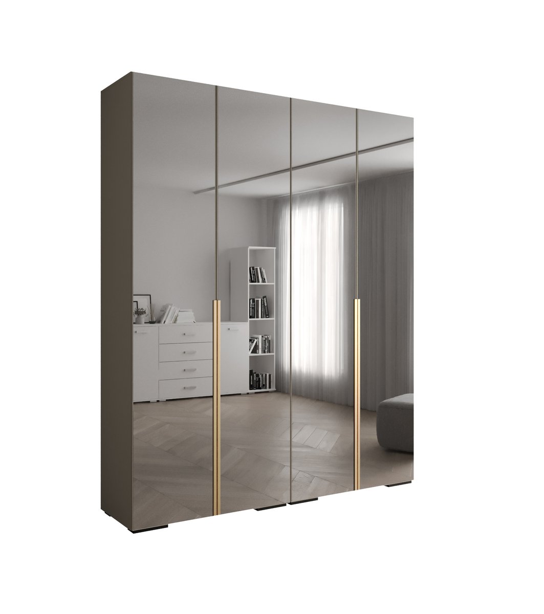 Szafa uchylna Garderoba lustro INOVA 1 200 gł. 47 kaszmir