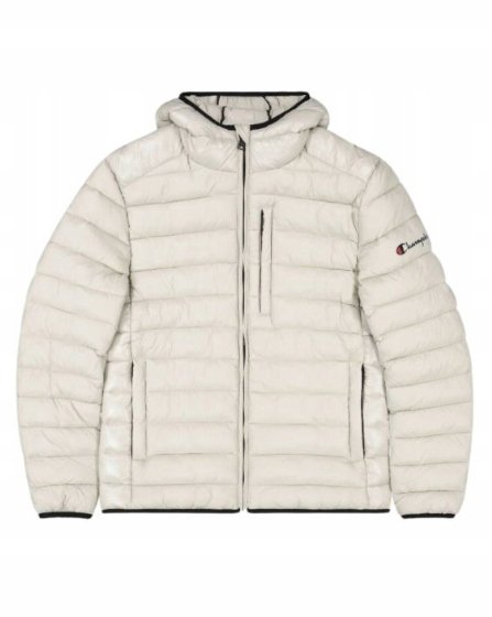KURTKA męska CHAMPION beżowa 220340-ES057 zimowa puchowa na zimę XL
