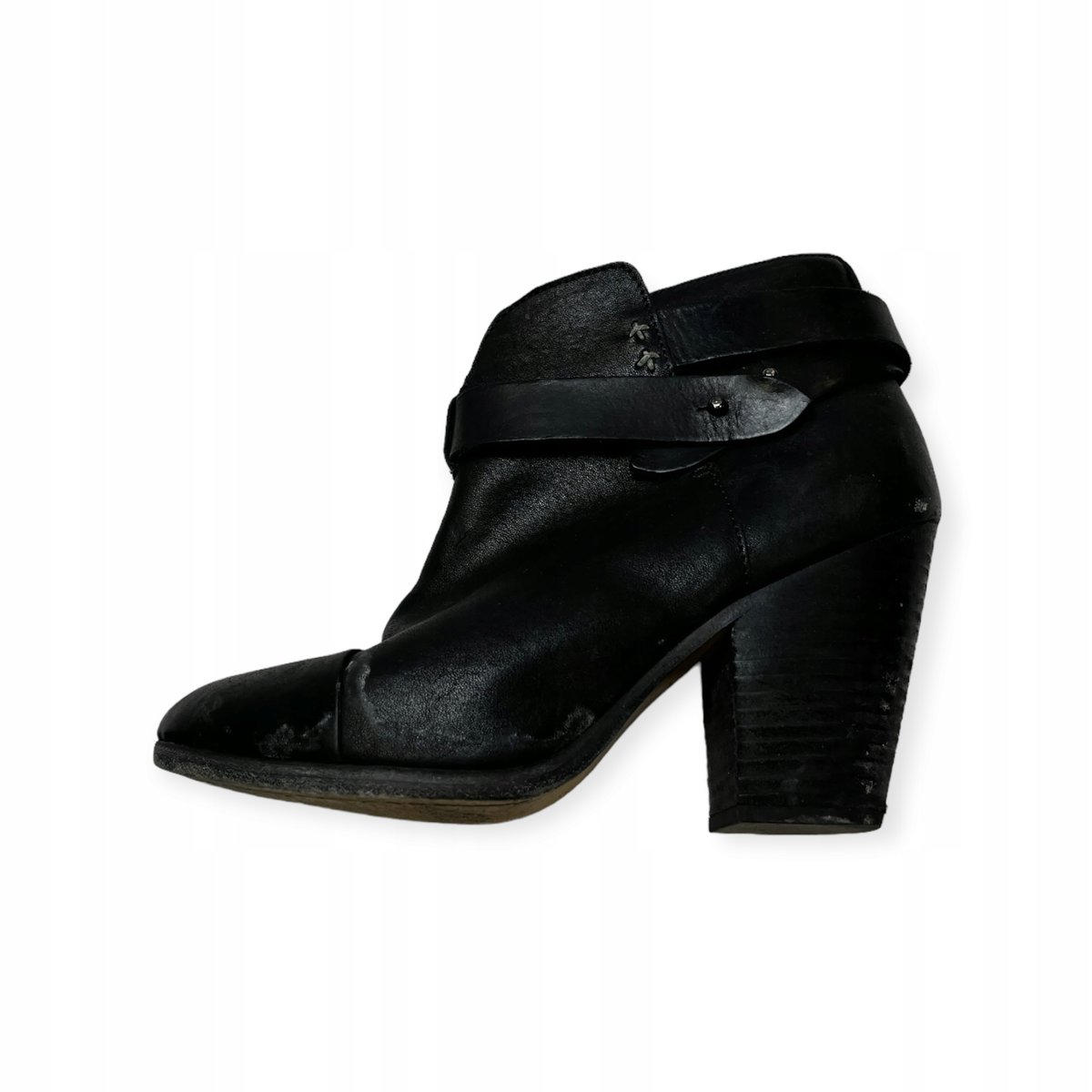 Klasyczne botki damskie słupek Rag And Bone 36,5