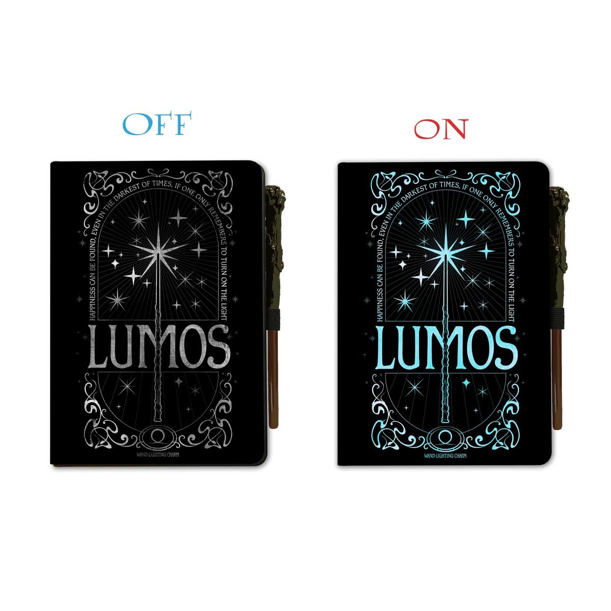 Notatnik A5 Premium Z Lekkiem Harry Potter Lumos Maxima
