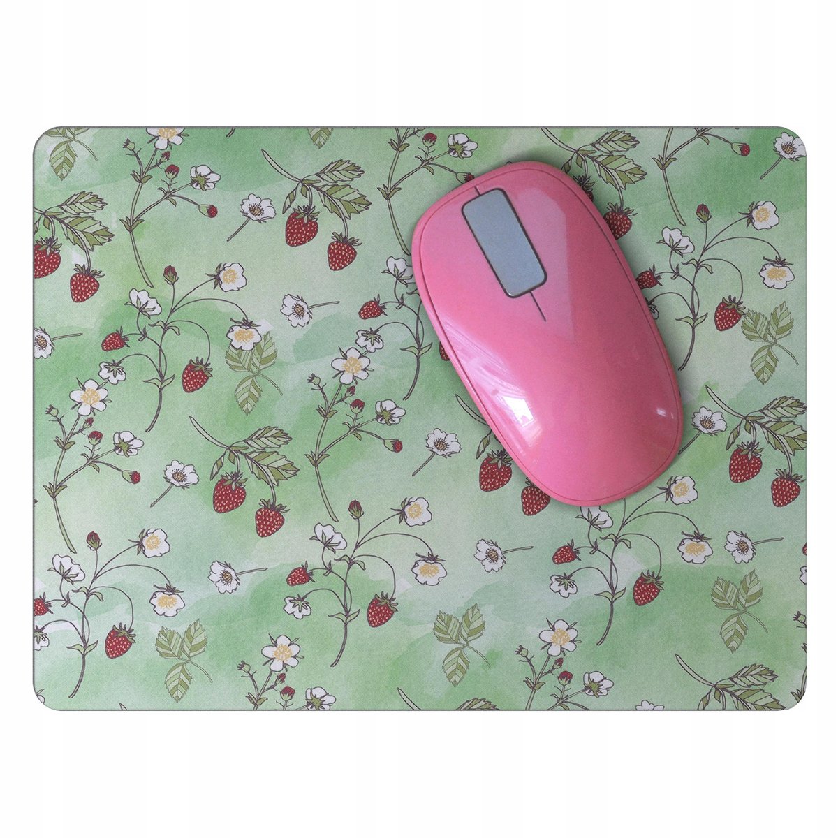Podkładka pod mysz myszkę OWOCE mousepad poziomki