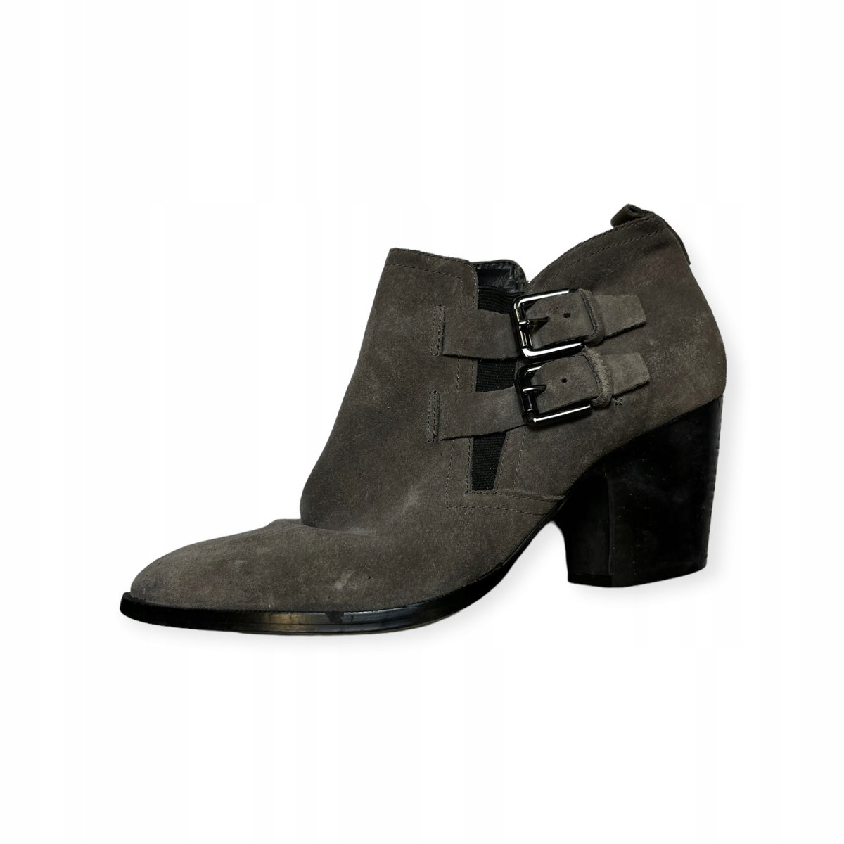 Klasyczne botki damskie słupek Anna Trump 40