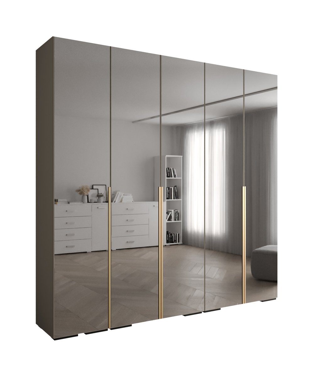 Szafa uchylna Garderoba lustro INOVA 1 250 gł. 47 kaszmir