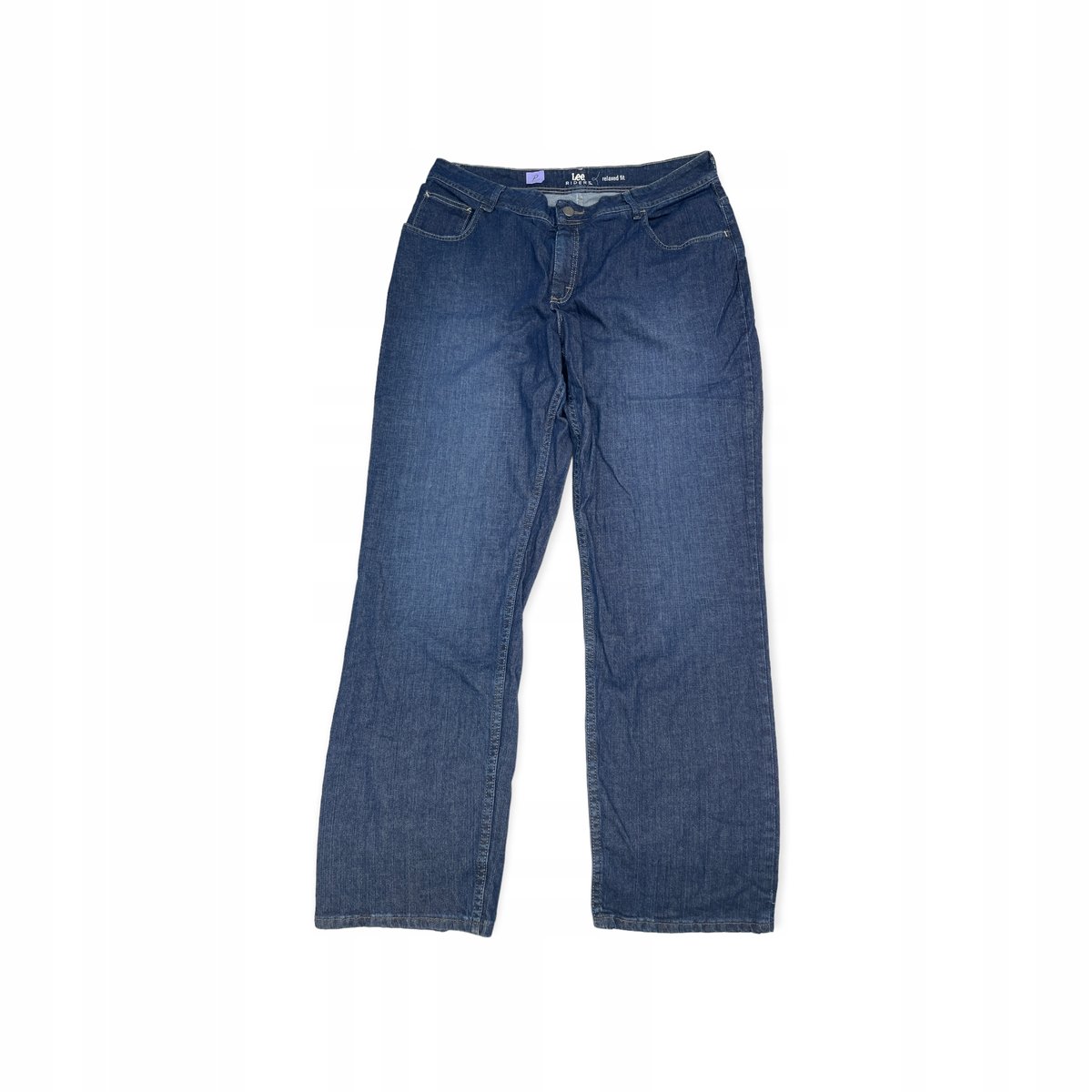 Jeansowe spodnie damskie LEE RIDERS L Plus Size