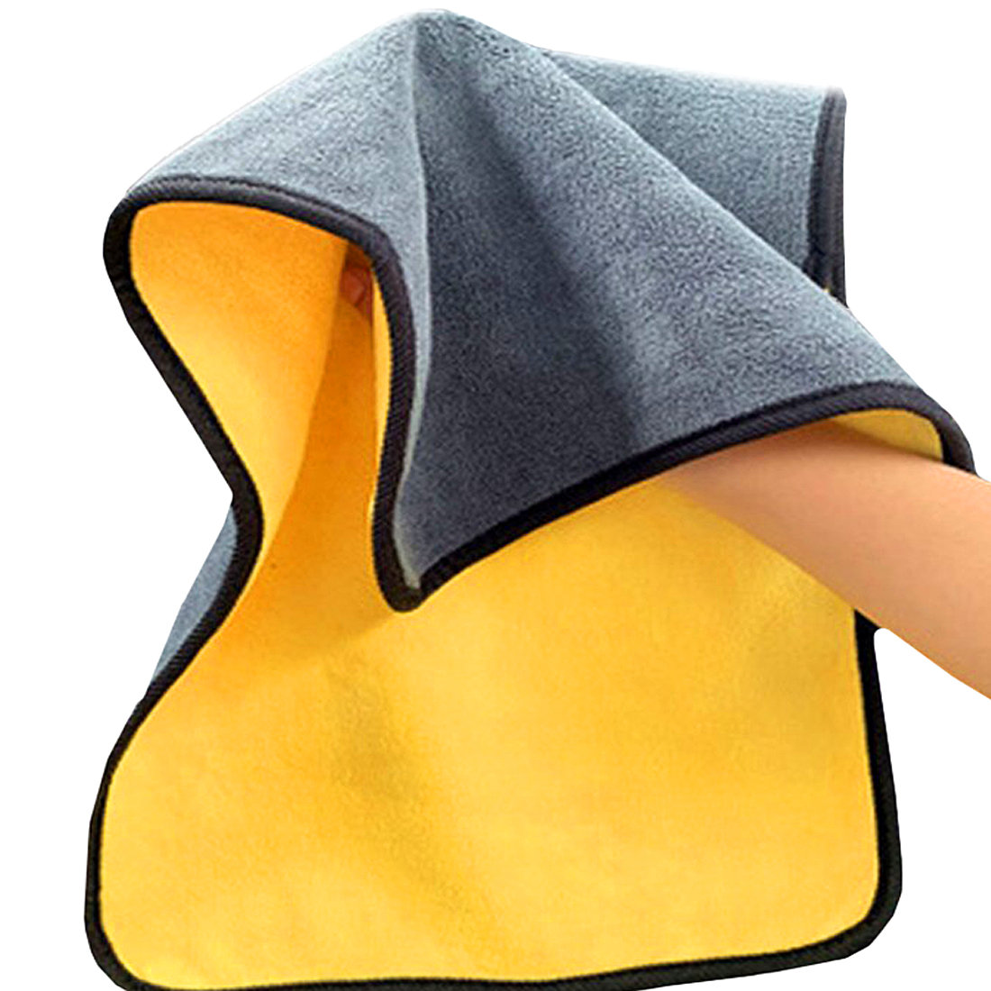 RĘCZNIK Z MIKROFIBRY 60x90 DO DETAILINGU Mycia samochodu OSUSZANIA 500GSM