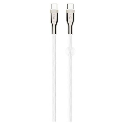 Kabel FIXED USB-C/USB-C s podporou PD, 100W, 2m (FIXDB-CC2-WH) Biały
