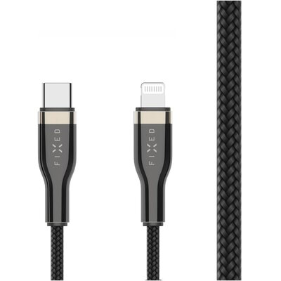 Fixed Kabel USB-C/Lightning s podporou PD MFI 05m FIXDB-CL05-BK Czarny