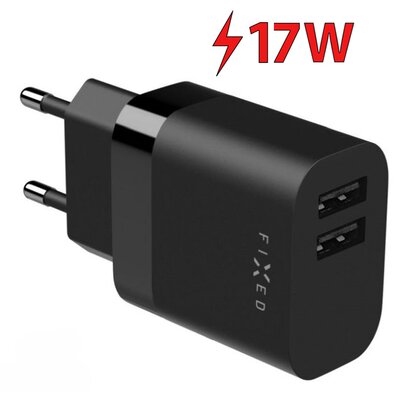 Fixed USB 17W, czarna