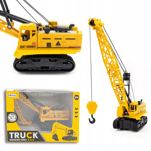 Dźwig gąsiennicowy żuraw budowlany z hakiem na napęd