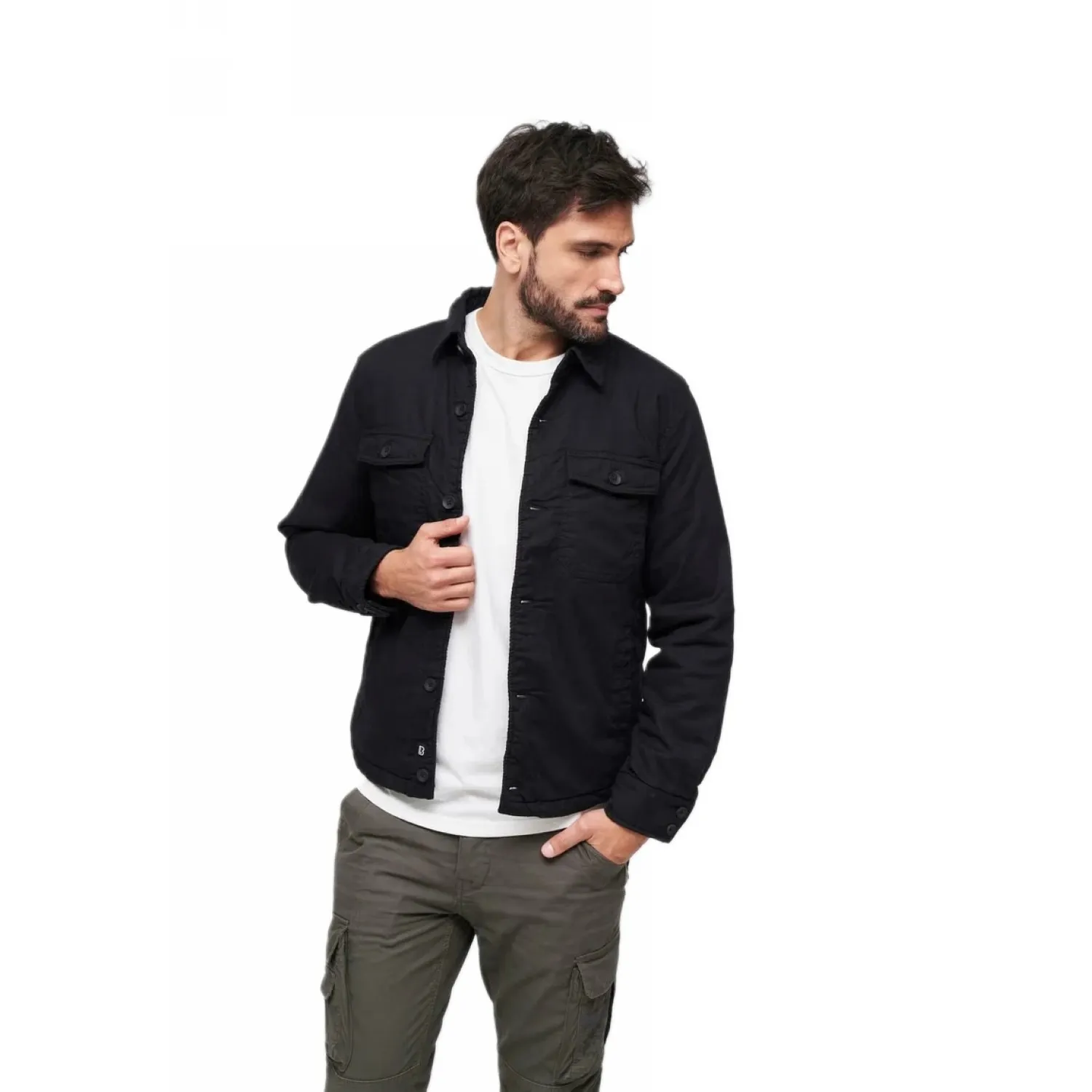 Kurtka Brandit Lumber Jacket Czarna 3XL