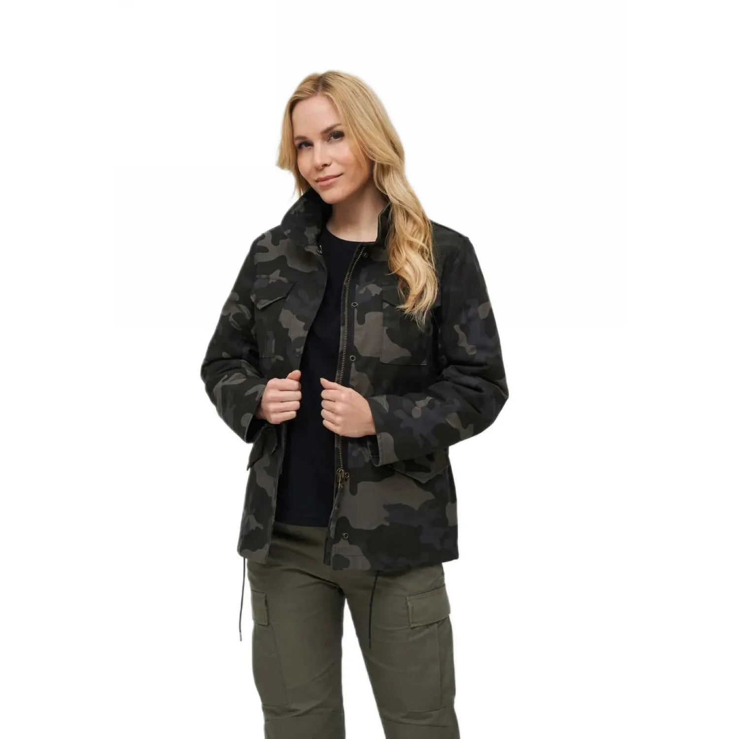 Kurtka Damska BRANDIT M65 Classic - Dark Camo XXXL