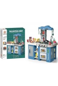 Kuchnia z wyposażeniem, światło, dźwięk, para