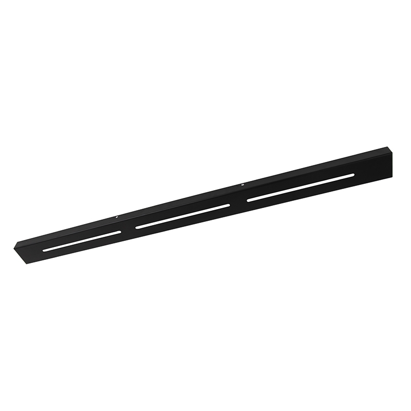 QAZQA Płyta sufitowa czarna 120 cm na 2, 3 lub 5 lamp wiszących