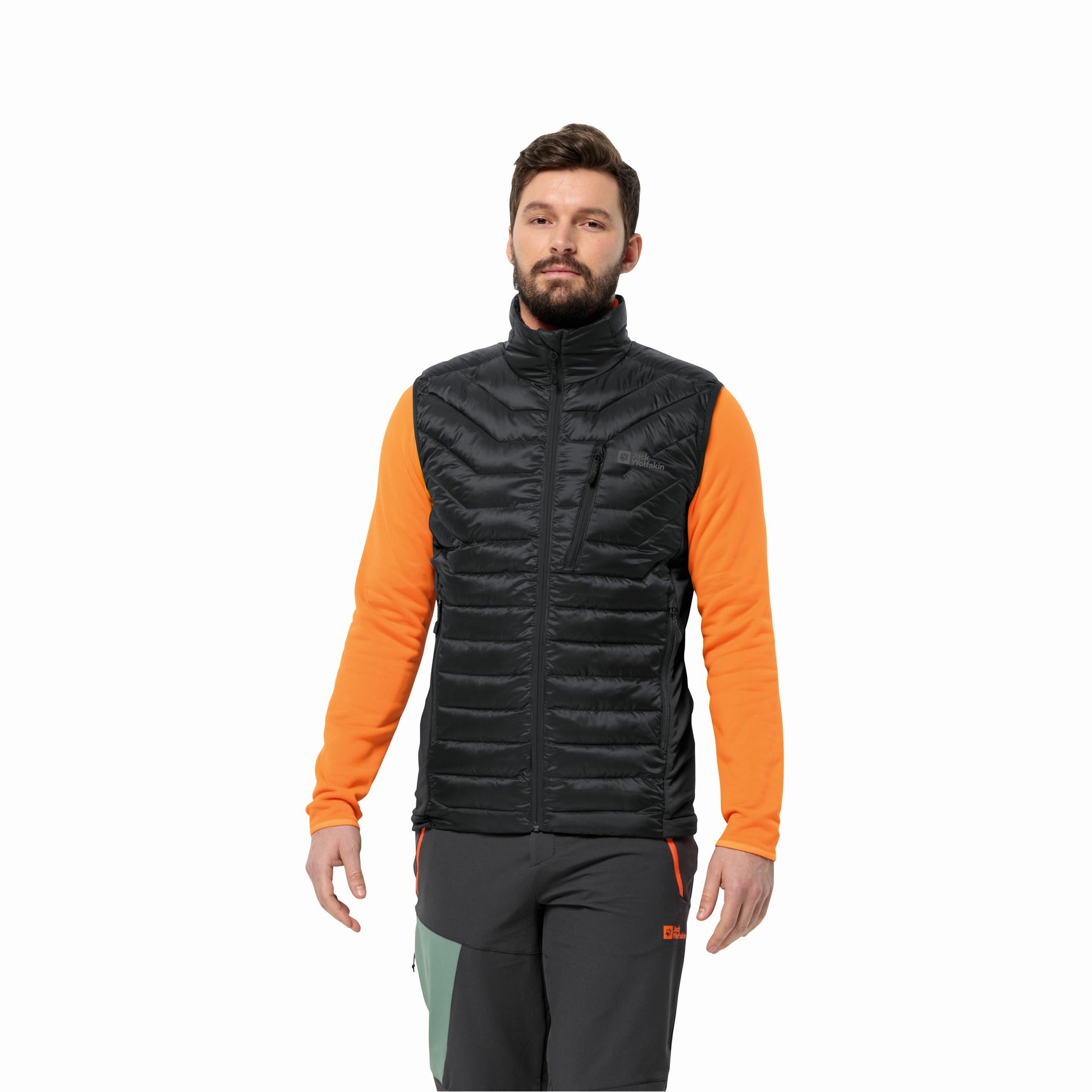 Męska kamizelka Jack Wolfskin ROUTEBURN PRO INS VEST M black - M
